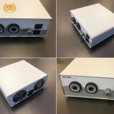 XD-301-150W Dual Holes Fiber Optic Endoscope Microscope Halogen Medical Cold Light Source photo-2