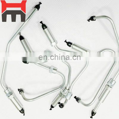 C6.4 diesel engine high pressure fuel pipe for E320D E321D