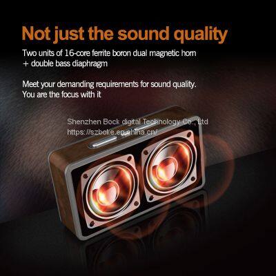 Amazon New Mini Super Bass Portable Stereo Speaker for Mobile Phone Accessory Classical Wireless Speaker photo-3