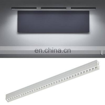 High Performance Warm Light Supermarket Office  Bedroom Hotel Modern Led Linear Pendant Lights