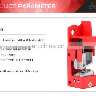 Widely Used Grip Tight Safety MCCB Moulded Case Circuit Breaker Lockout Locks Device photo-3