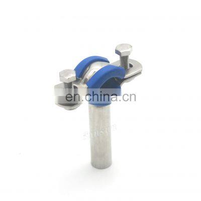 Sanitary Round Pipe Fitting Holder Stainless Steel Pipe Hanger