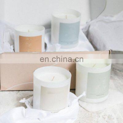 Wholesale Luxury Hot-Sell Wedding Aroma Candles Gift Set Private Label Custom Soy Wax Scented Candle