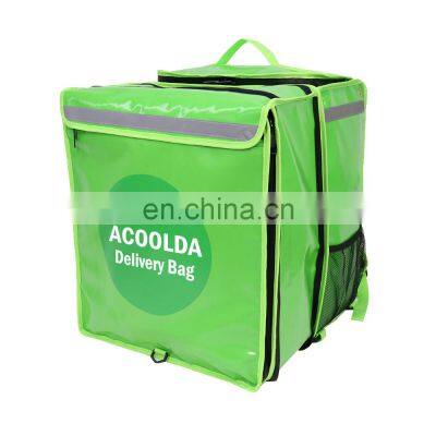 Pizza Motorcycle Thermal  Warmer Insulated 1680d Cooler Bags Food Delivery Bag Backpack