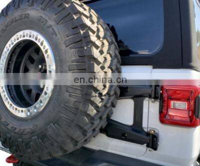 EVO Manufacturing Heavy Duty Hinged Tire Carrier for Jeep Wrangler JL 2018-2022 photo-3