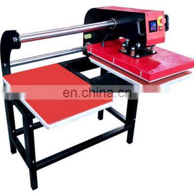 Factory Price  LCD Double Station Swing Away Pneumatic Heat Press Transfer machine (38*38cm/40*50cm/40*60cm optional)