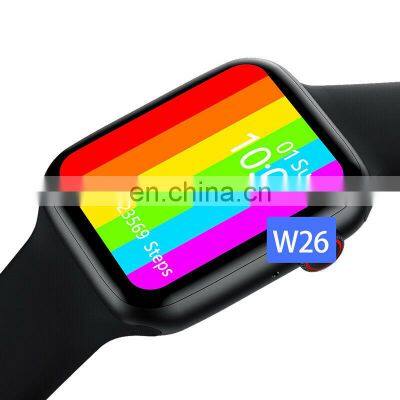 2021 New W26+ W26 Plus Smart Watch 1.75 Full Screen Touch Control Smart Watch Band W26+ Sport Watch Smart Bracelet PK T500 photo-2