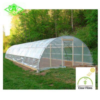 Low Cost Greenhouse with UV Protection 100-200 micron Plastic Film for Tomato