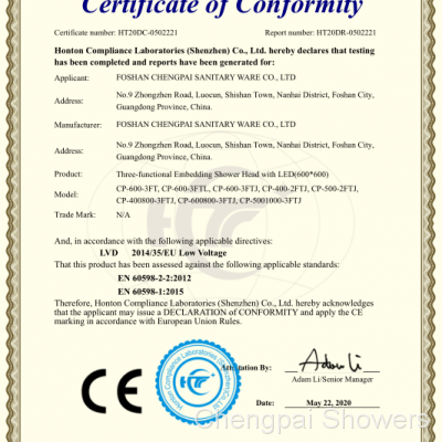 CE CERTIFICATION