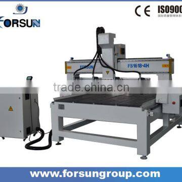 China Suppliers 4 Head Woodworking Cnc Router for Wood Door, Guitar, Furniture/ Wood Cutting Cnc Machine for Sale photo-4