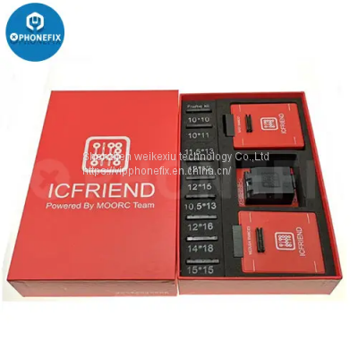 ICFRIEND E-Mate X EMMC 13 IN 1 BGA Socket for Phone EMMC IC