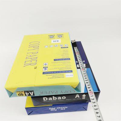 Hot sale a4 paper 80 gsm 70 gram size of office paper universal a4 copy paper MAIL+asa@sdzlzy.com