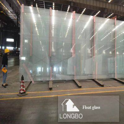 8-19mm Jumbo Size Clear Tinted Float Piece Glass for Building