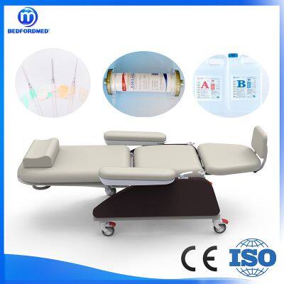 Dialysis Center Medical Blood Donation Chair Hemodialysis Chair