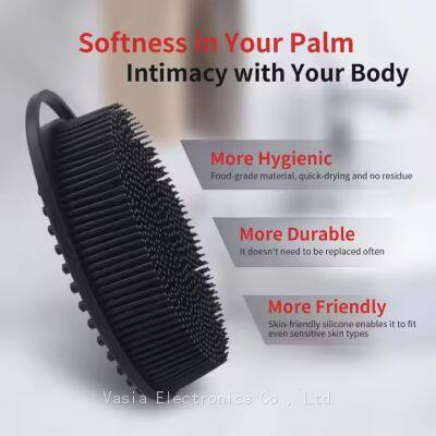 Silicone Body Scrubber for Kids - Gentle and Safe for Delicate Skin