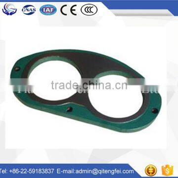 Used concrete mixer truck concrete pump wear plate and cutting ring