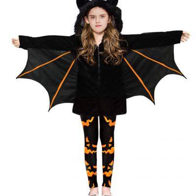 Halloween Bat Cloak Children's Bat Cosplay Party Cape Costume
