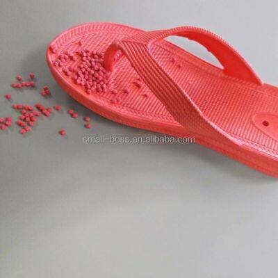 Granulés de PVC moussé pour semelles de chaussures