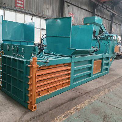 Machine à baler le papier gras horizontal et presse hydraulique pour bouteilles en plastique, machine d'emballage photo-4