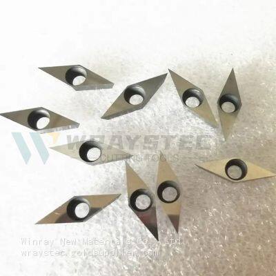 100% Carbide Raw Materials of PCD Inserts With High Hardness Carbide Base TCGW16T304/08 photo-5