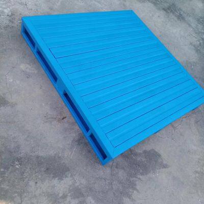 Metal pallet, 4-ton heavy-duty shelf stacking board,  steel pallet.