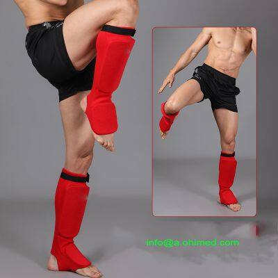 MMA Shin Pads for Muay Thai and Kickboxing Protective Shin Guards With Instep Guard for Sparring and Training for Adults Kids and Youth