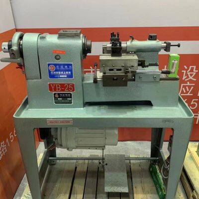 YB-25, Jingcheng настольная токарная машина для фаскирования, сверления, нарезания резьбы, резки, снятия заусенцев, токарной обработки наружного диаметра, токарной обработки ступеней