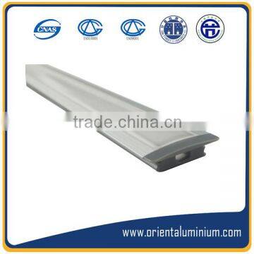 Sliver Aluminium Light Tube Round Aluminium Profile Led