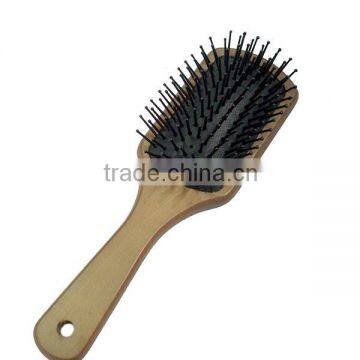 Natural Wooden Bristle Hair Brush Factory Nylon Brush