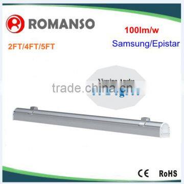 SAMSUNG 2835 High Brightness 40w 4ft T8 Led Linear Fixture Batten Fixture photo-2