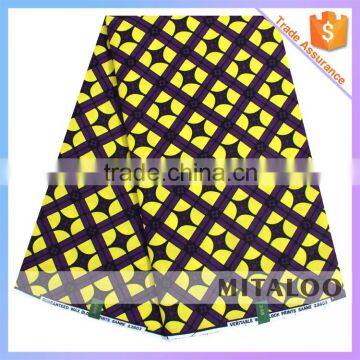 Mitaloo Wholesale 100% cotton fabric Printed Real Wax Fabric For Dressing MH3070