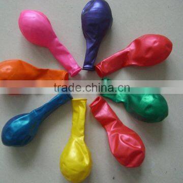 Meet EN71! Factory outlet latex metallic wedding balloon