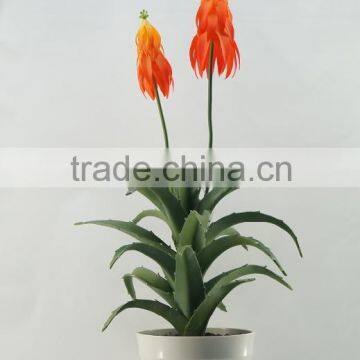 Best selling aloe with flower artificial plants succulent plant