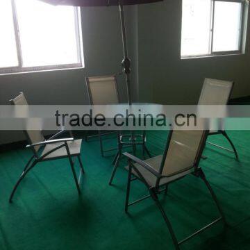 Mesh Aluminum Cheap Outdoor Garden Furniture Set