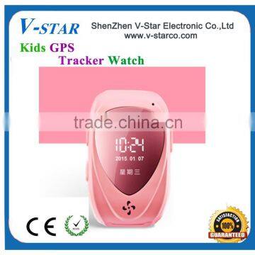 Hot Smallest Kids GPS Tracker Watch With SOS Button watch gps tracker,mini gps tracker for kids