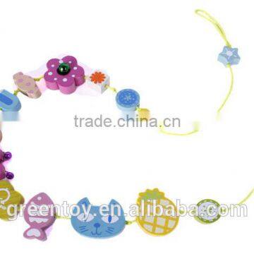 Baby Crafts Wooden Beads Decoration photo-2