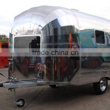 SLUNG SL-6S Mobile Food Trucks Catering Trailer Stainless Steel Food Truck Mechanical Brake Configuration photo-4