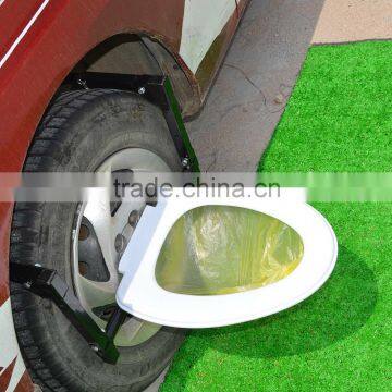 Portable Camp Toilet For Car and Tire Step