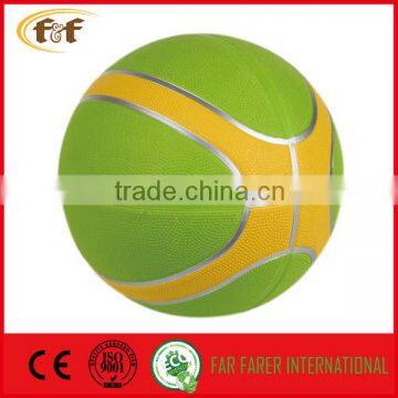 OEM size 7 rubber basketball /printing basketball