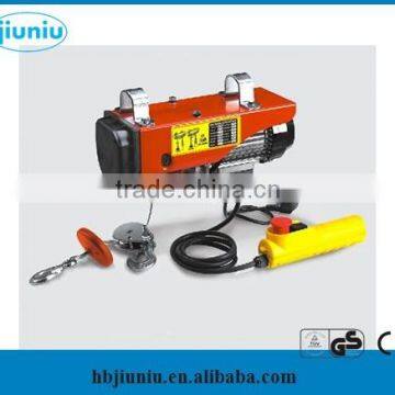 Portable mini electric hoist 100kg/1ton electric chain hoist price on sale