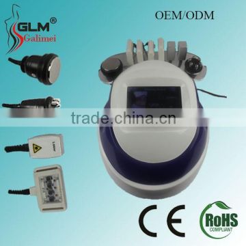 Portable desktop laser vacuum RF body slimming cavitation beauty equipment