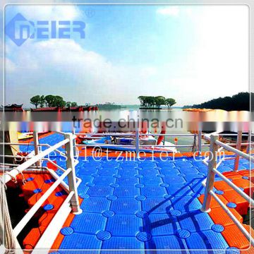 HDPE floating dock for the water park