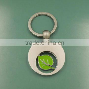 Fashionable detachable design green leaves trolly token                        
                                                Quality Choice