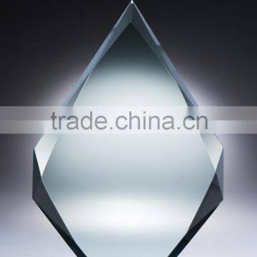 2016 high quality crystal plaque plexiglass award for distributor