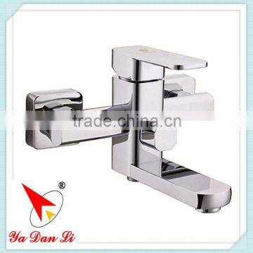 Polished Chrome Good Quality Wall Mounted Hidden Bathtub Faucet With Diverter photo-5