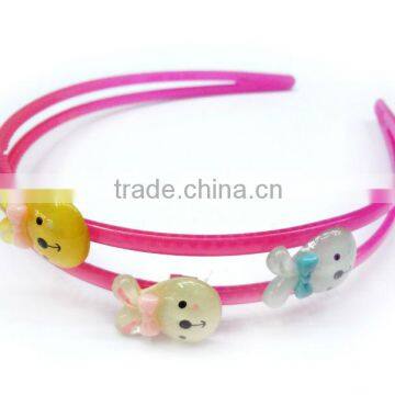 Yiwu Wholesale Rabbit Plastic Headband For Children