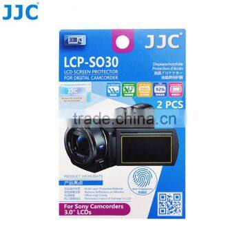 JJC 2 KITS PET LCD Guard Film for Sony Camcorders 3.0'' LCDS