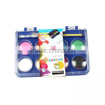 Wholesale Price High Quality 28Colors Dry Water Color Paint Set For Kids With Brush photo-2