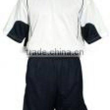 Soccer White T-Shirt & Black Shorts