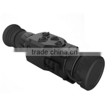 Thermal night vision riflescope rangefinder